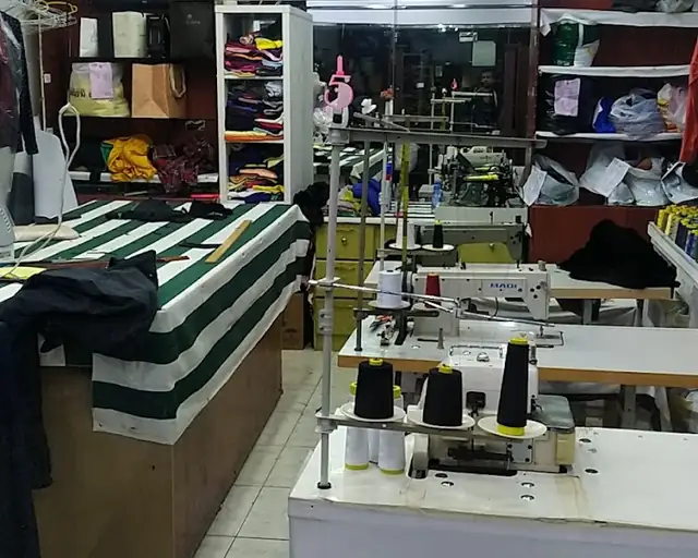 Tailors' workroom